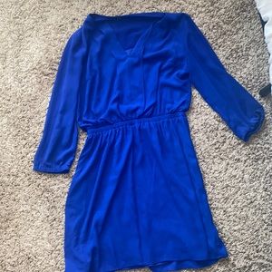 Royal Blue Dress
